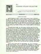 Masonic Stamp Collector (Vol 02, No 05) cover