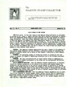 Masonic Stamp Collector (Vol 03, No 04) cover