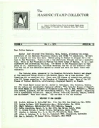 Masonic Stamp Collector (Vol 04, No 01) cover