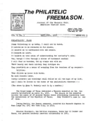 Philatelic Freemason (Vol 02, No 03) cover