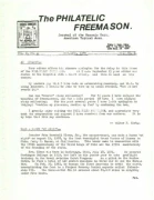 Philatelic Freemason (Vol 02, No 04) cover