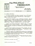 Philatelic Freemason (Vol 03, No 04) cover