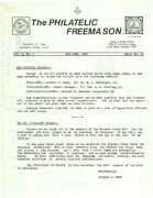 Philatelic Freemason (Vol 04, No 01) cover