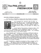 Philatelic Freemason (Vol 04, No 02) cover