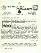 Philatelic Freemason (Vol 04, No 06) cover