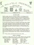 Philatelic Freemason (Vol 08, No 03) cover