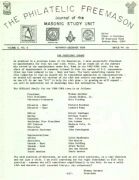 Philatelic Freemason (Vol 08, No 04) cover