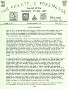 Philatelic Freemason (Vol 08, No 05) cover