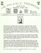 Philatelic Freemason (Vol 09, No 02) cover