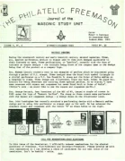 Philatelic Freemason (Vol 09, No 04) cover