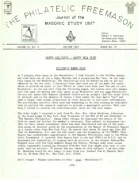 Philatelic Freemason (Vol 10, No 05) cover