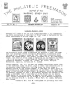 Philatelic Freemason (Vol 15, No 03) cover