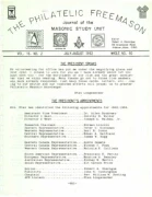 Philatelic Freemason (Vol 16, No 02) cover