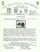 Philatelic Freemason (Vol 16, No 06) cover