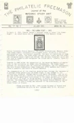 Philatelic Freemason (Vol 17, No 02) cover