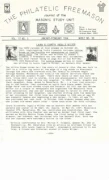 Philatelic Freemason (Vol 17, No 05) cover