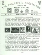 Philatelic Freemason (Vol 19, No 04) cover