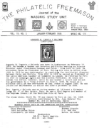 Philatelic Freemason (Vol 19, No 05) cover