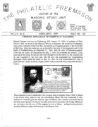 Philatelic Freemason (Vol 23, No 06) cover