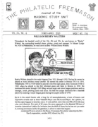 Philatelic Freemason (Vol 24, No 06) cover