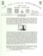 Philatelic Freemason (Vol 25, No 02) cover