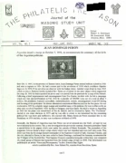 Philatelic Freemason (Vol 26, No 01) cover