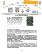 Philatelic Freemason (Vol 26, No 02) cover