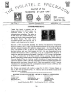 Philatelic Freemason (Vol 27, No 04) cover