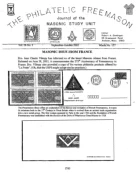 Philatelic Freemason (Vol 28, No 03) cover