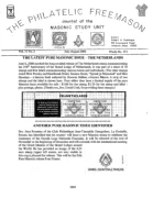 Philatelic Freemason (Vol 31, No 02) cover