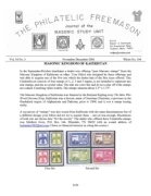 Philatelic Freemason (Vol 34, No 04) cover