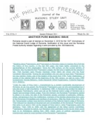 Philatelic Freemason (Vol 35, No 05) cover