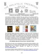 Philatelic Freemason (Vol 37, No 06) cover
