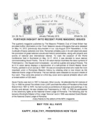 Philatelic Freemason (Vol 39, No 05) cover
