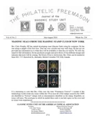 Philatelic Freemason (Vol 41, No 02) cover