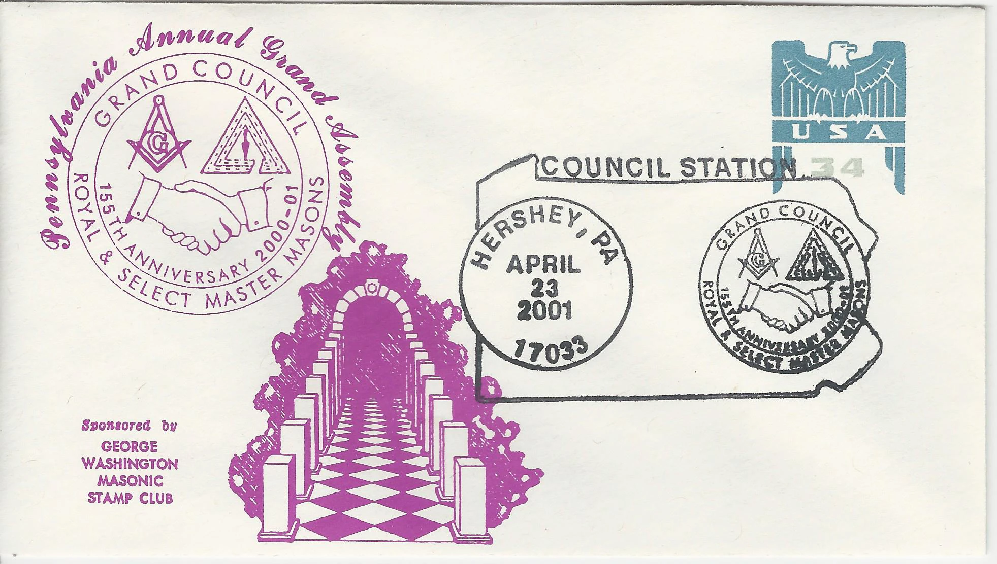 PA Grand Assembly Postmark #1: Hershey, PA —&hellip;