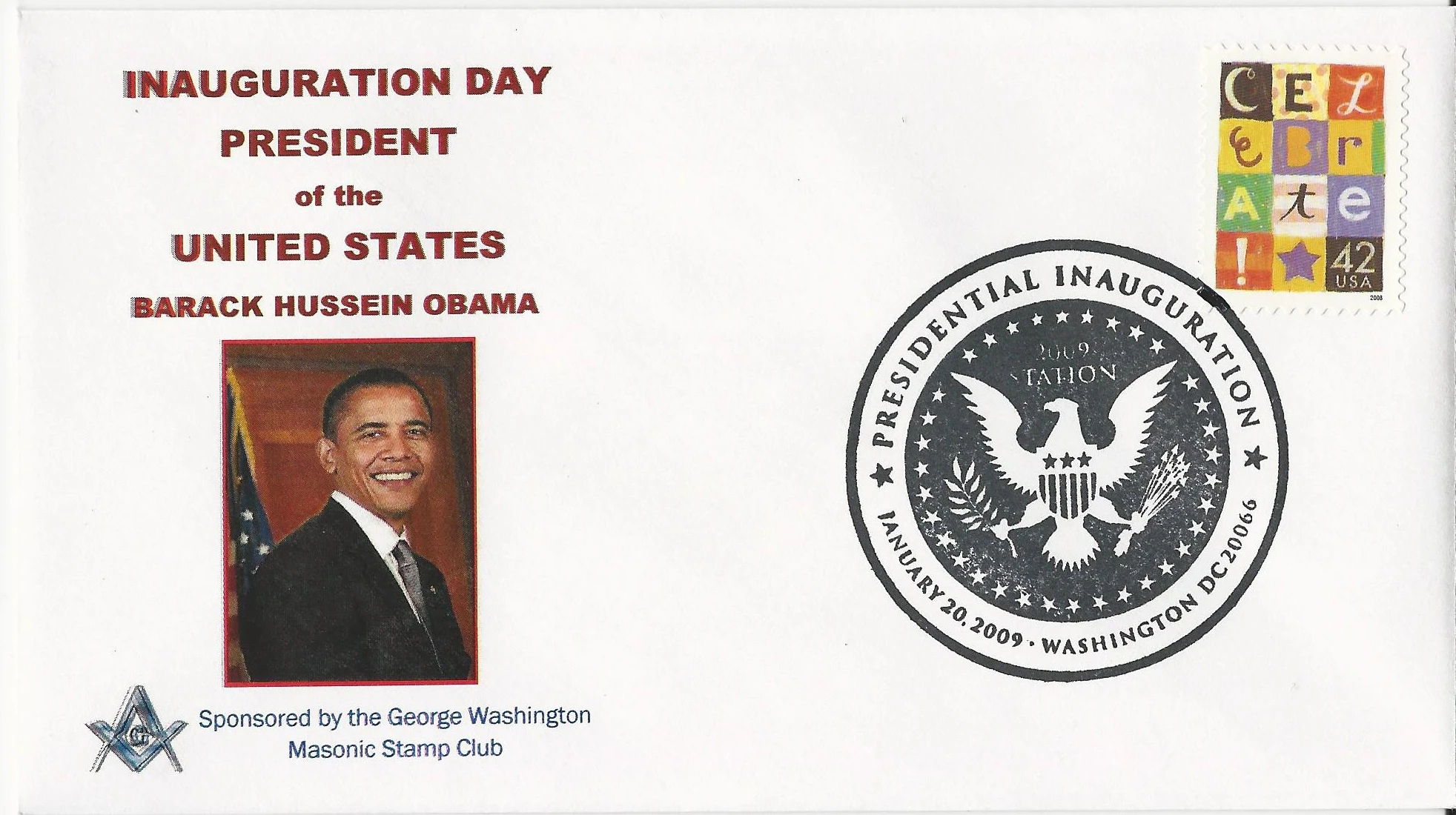 Inauguration - Obama Postmark #1: Washington, DC —&hellip;