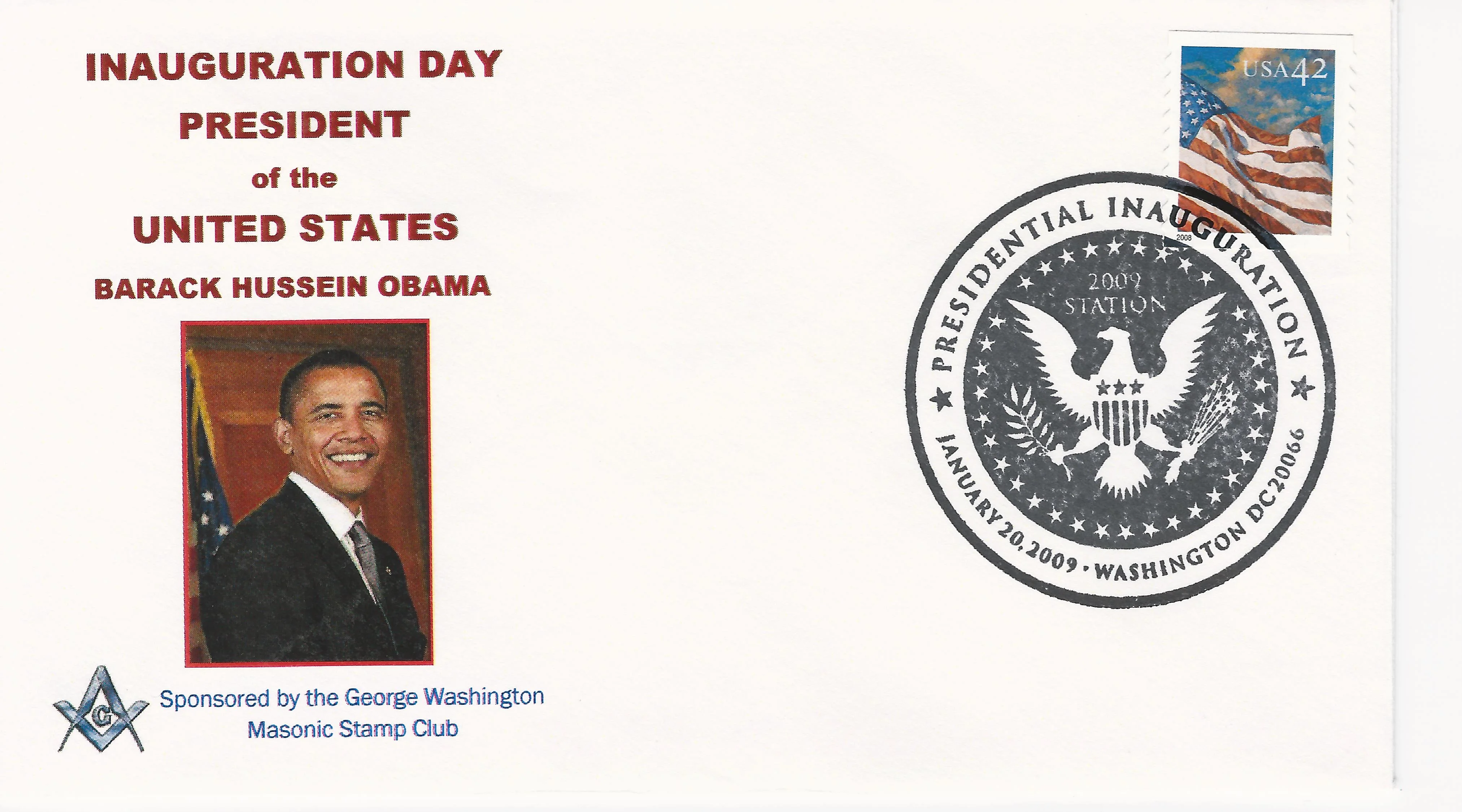 Inauguration - Obama Postmark #1: Washington, DC —&hellip;