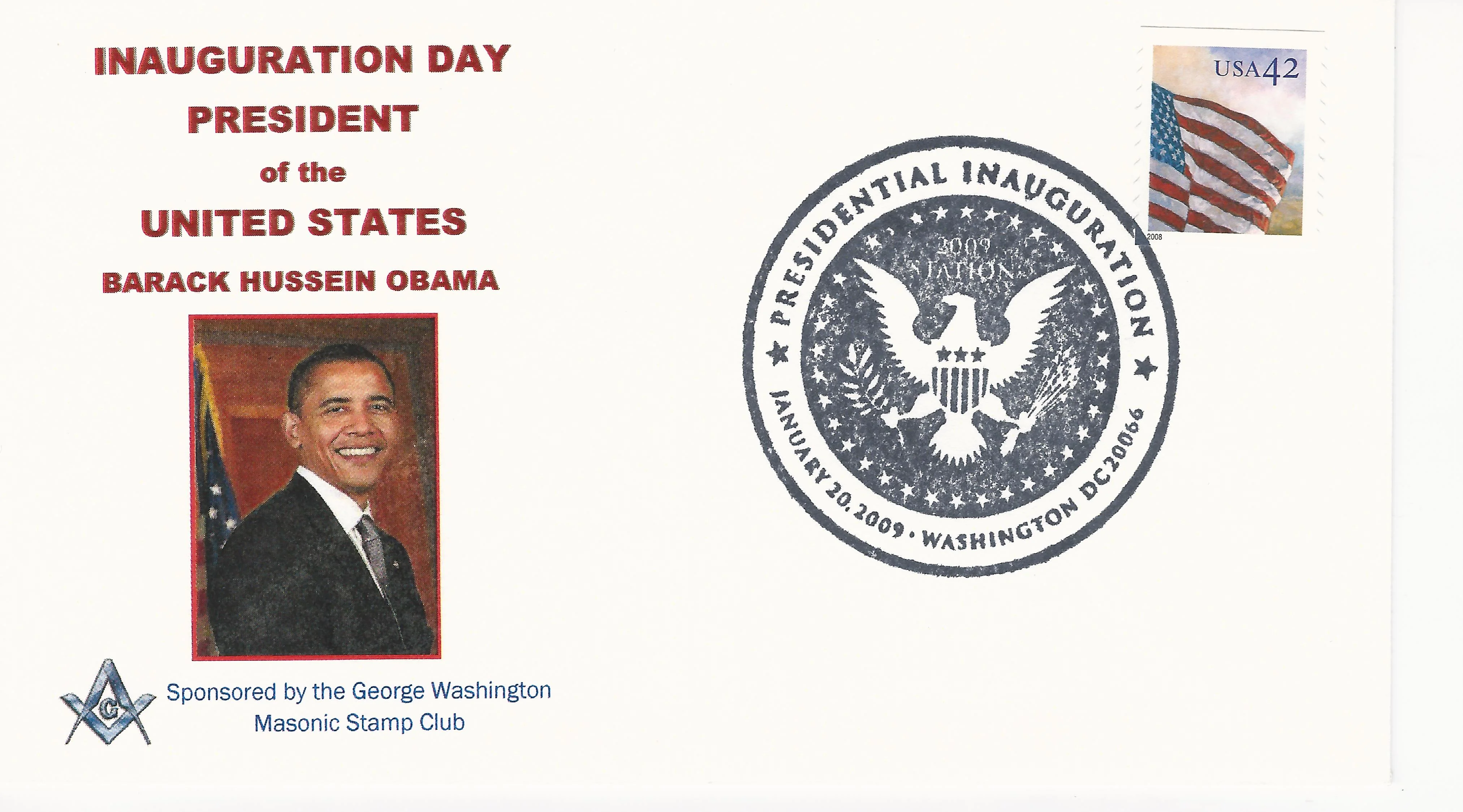 Inauguration - Obama Postmark #1: Washington, DC —&hellip;