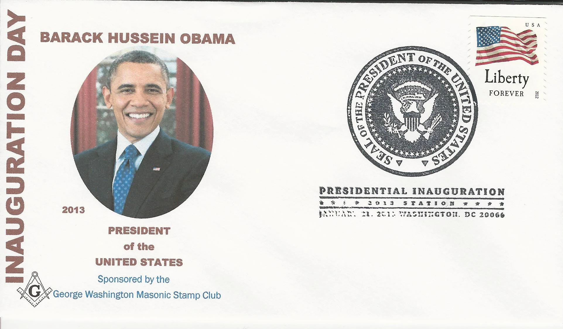Inauguration, Obama Postmark #1: Mount Vernon, VA —&hellip;