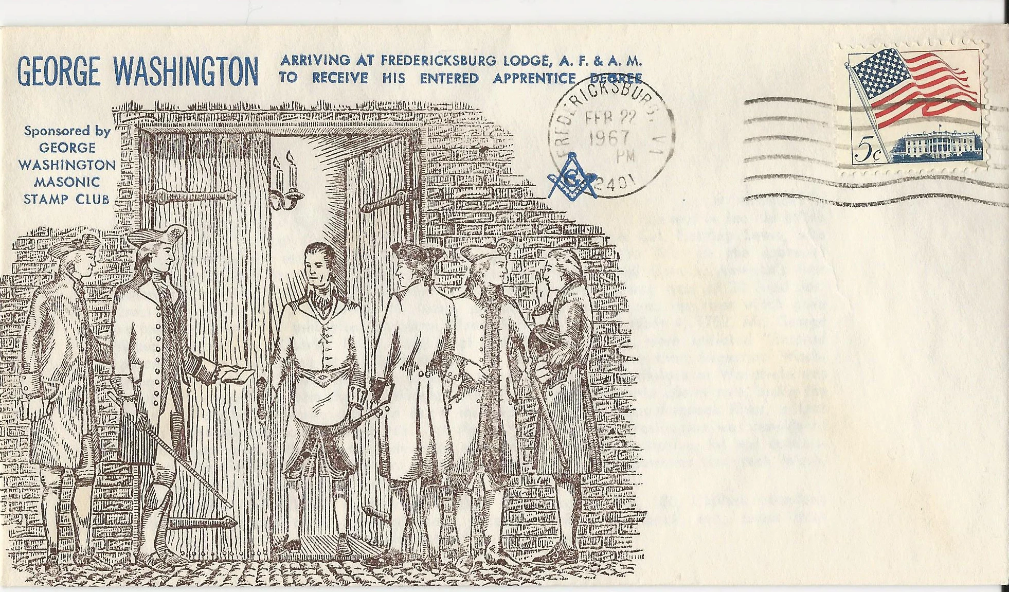 George Washington Laying the Cornerstone of the US&hellip;