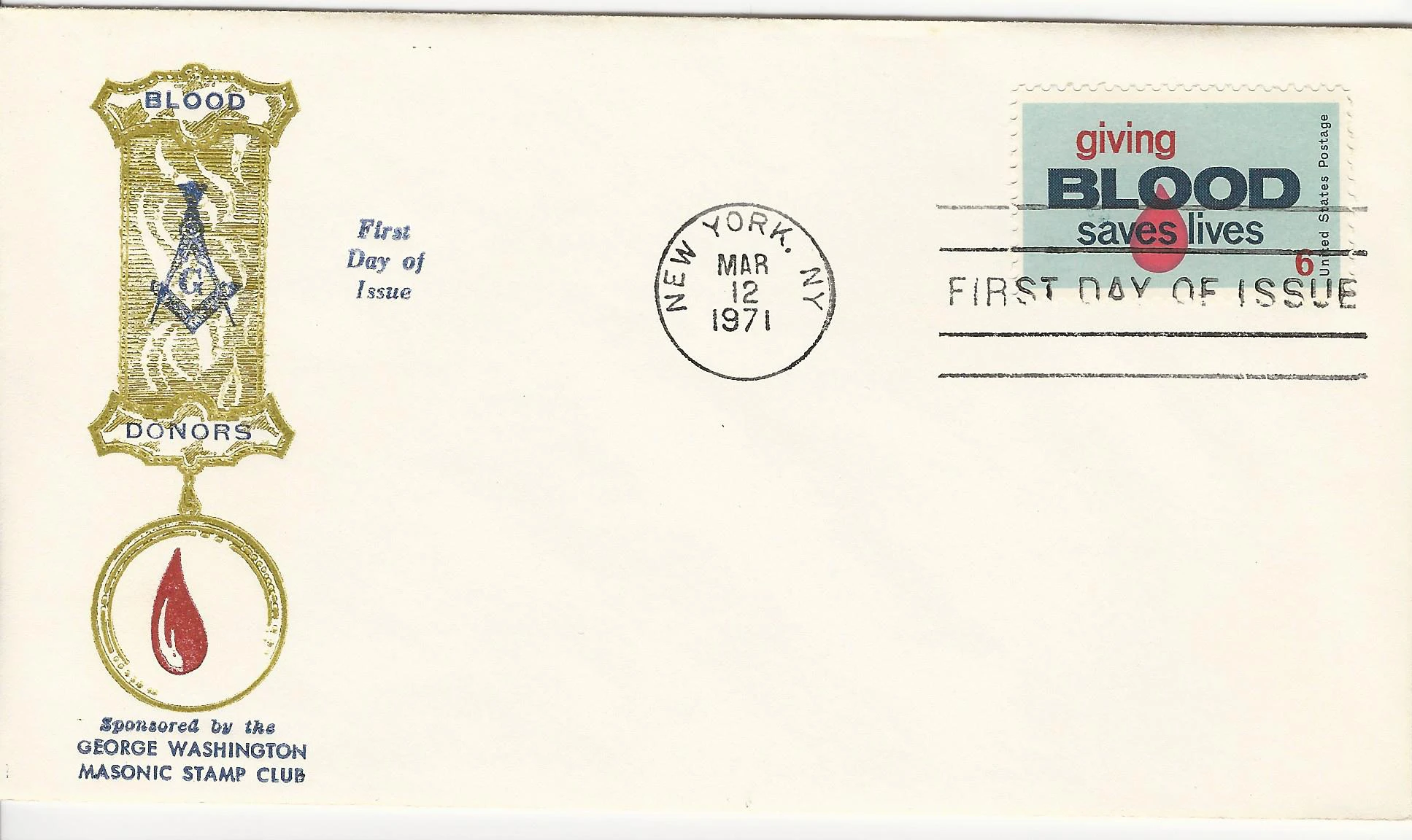 Blood Donors Postmark #1: New York, NY —&hellip;