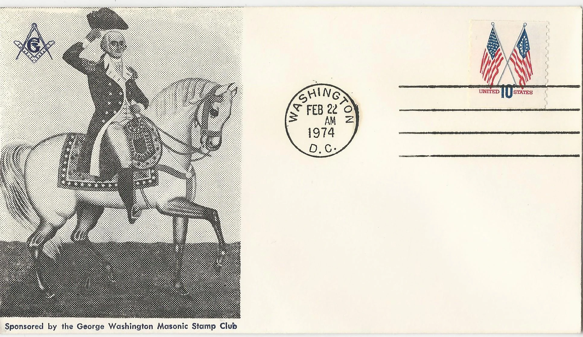 Washington on Horseback Postmark #1: Washington, DC —&hellip;