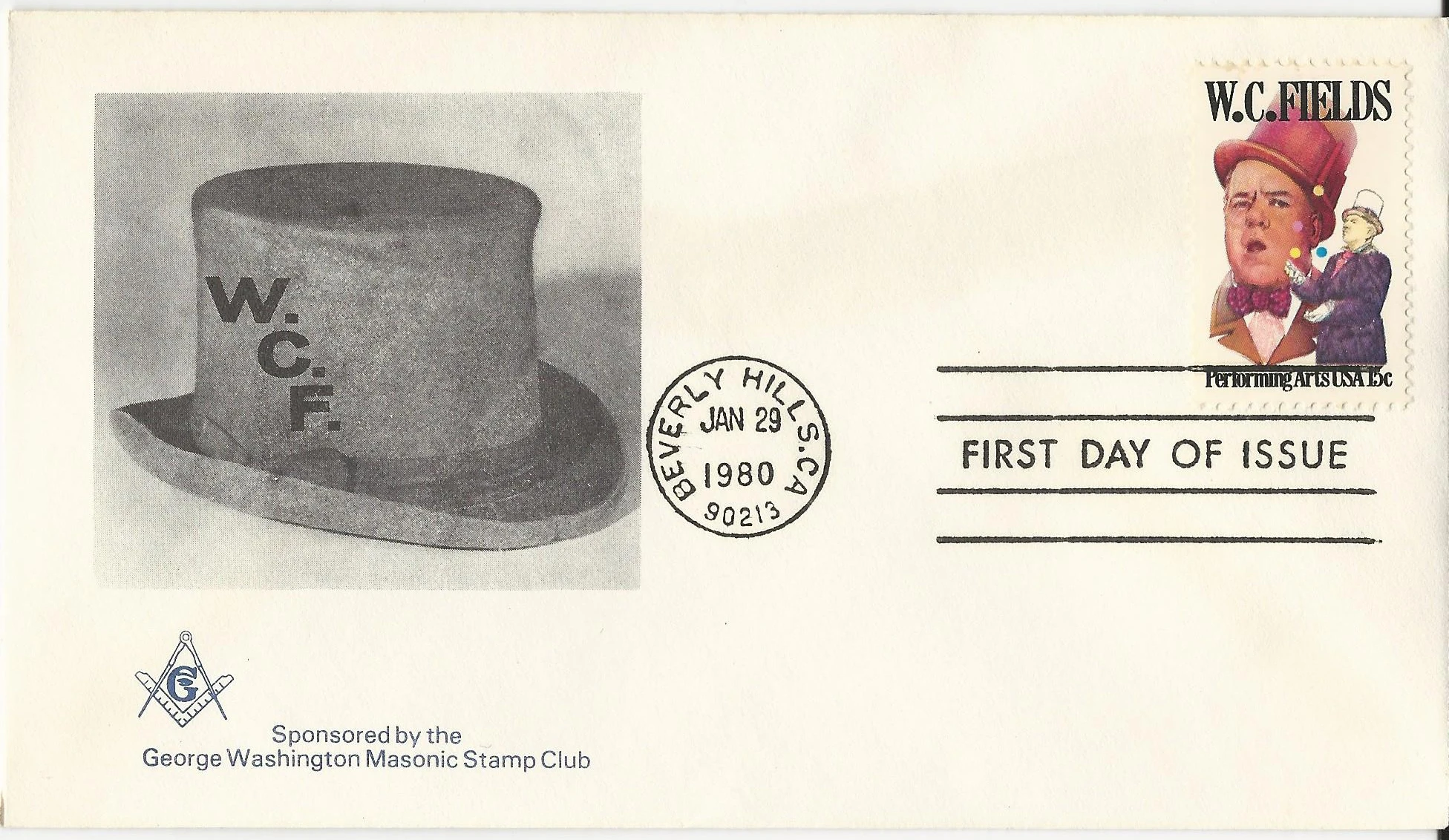 W.C. Fields Postmark #1: Beveryly Hills, CA —&hellip;