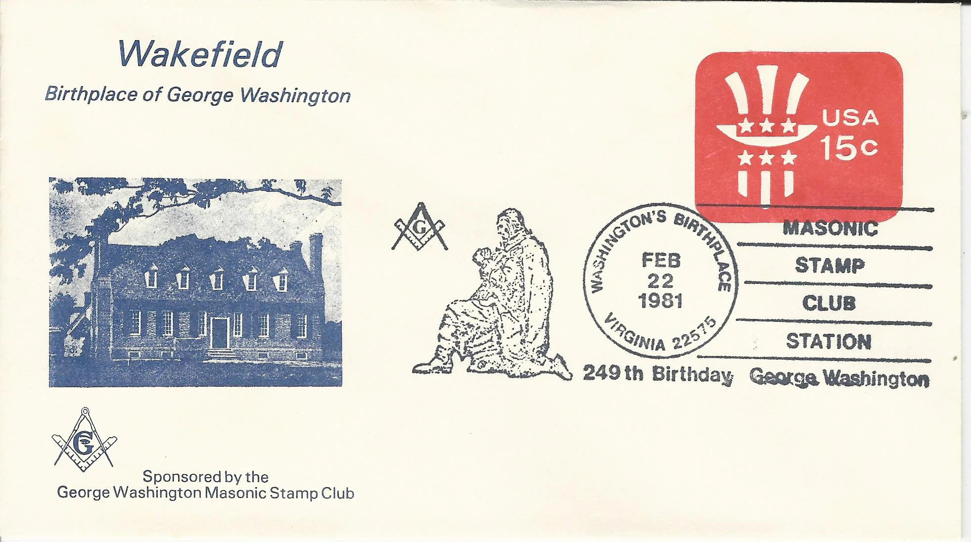 Photo of Mount Vernon VA Postmark #1: GW's&hellip;