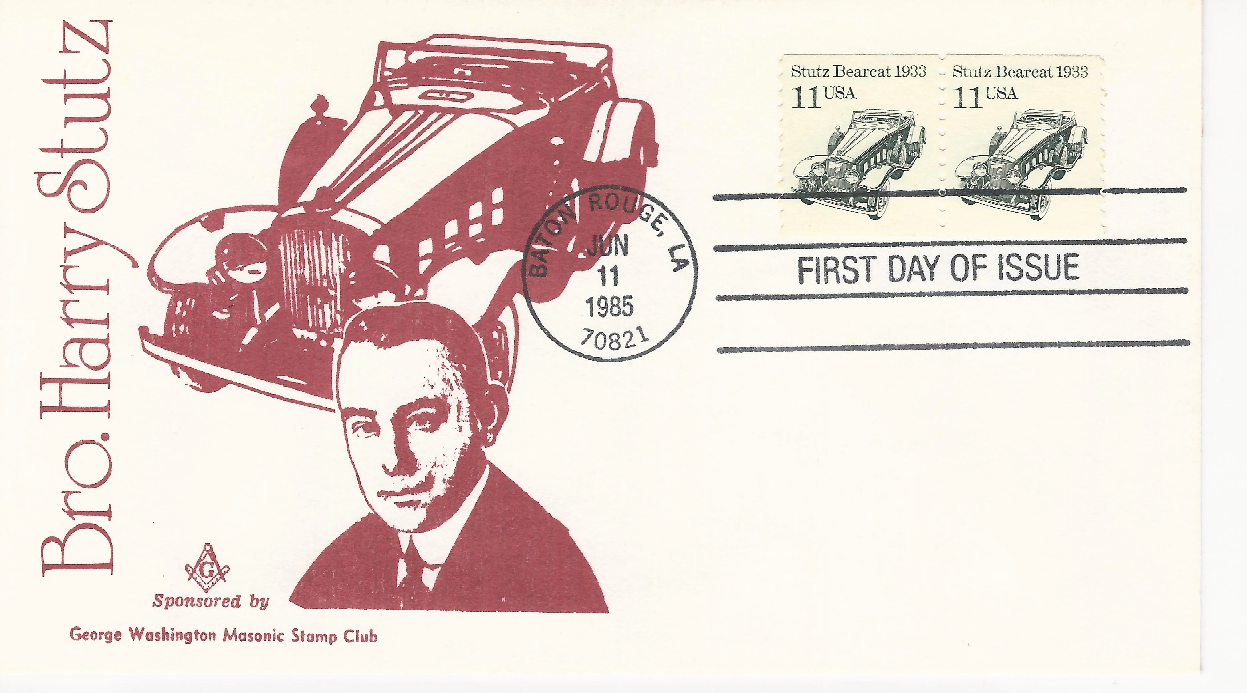 Brother Harry Stutz Postmark #1: Thomaston, ME —&hellip;