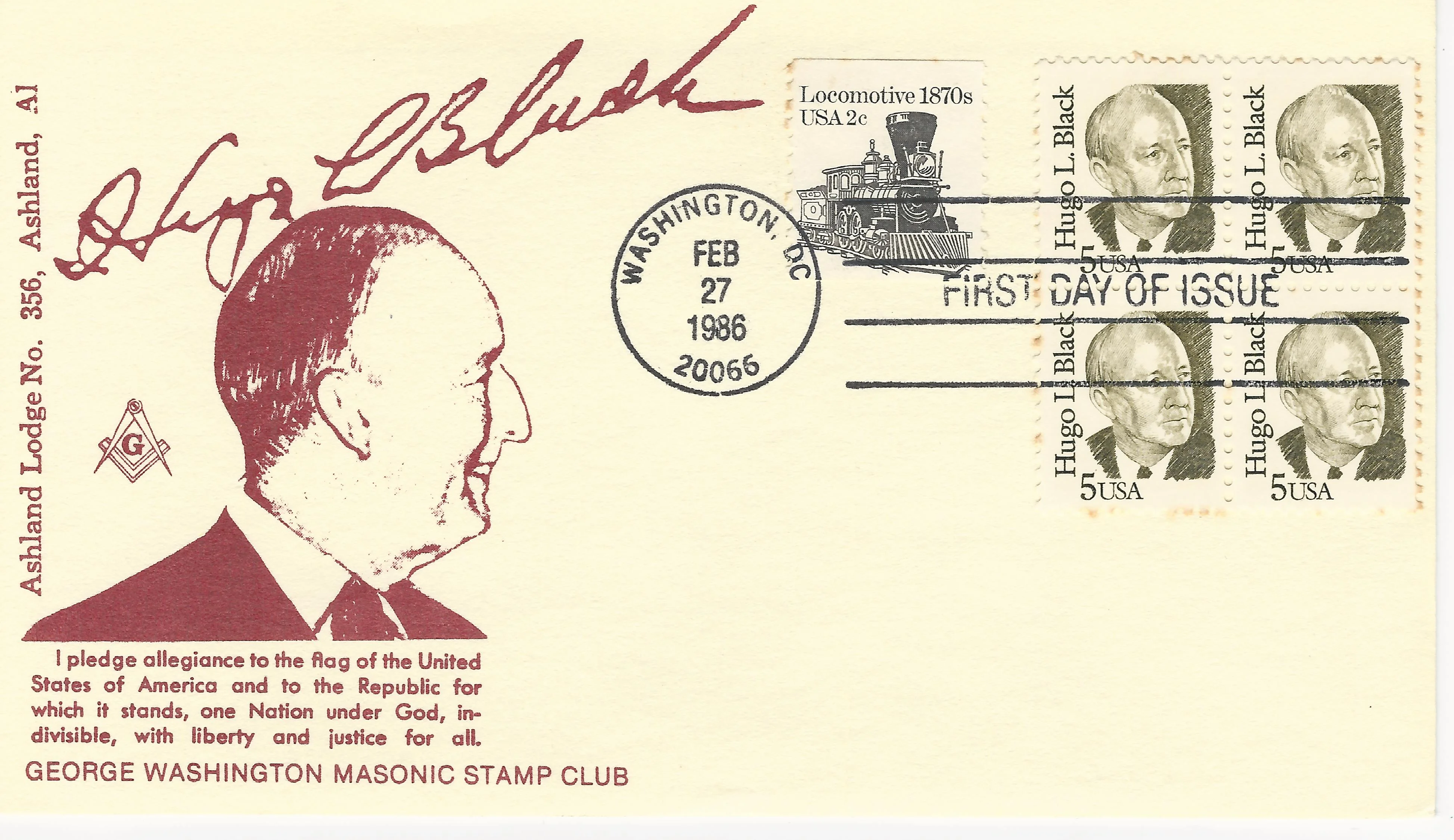 Profile, Hugo Black Postmark #1: Washington, DC —&hellip;