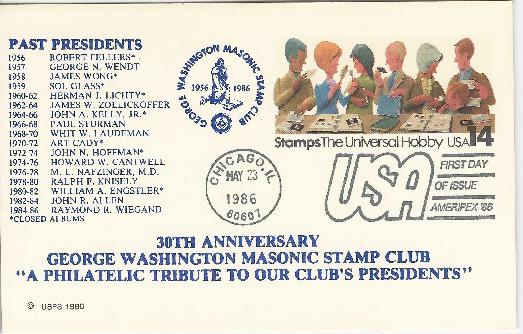 Stamp Collecting Hoibby Postmark #1: Chicago, IL —&hellip;