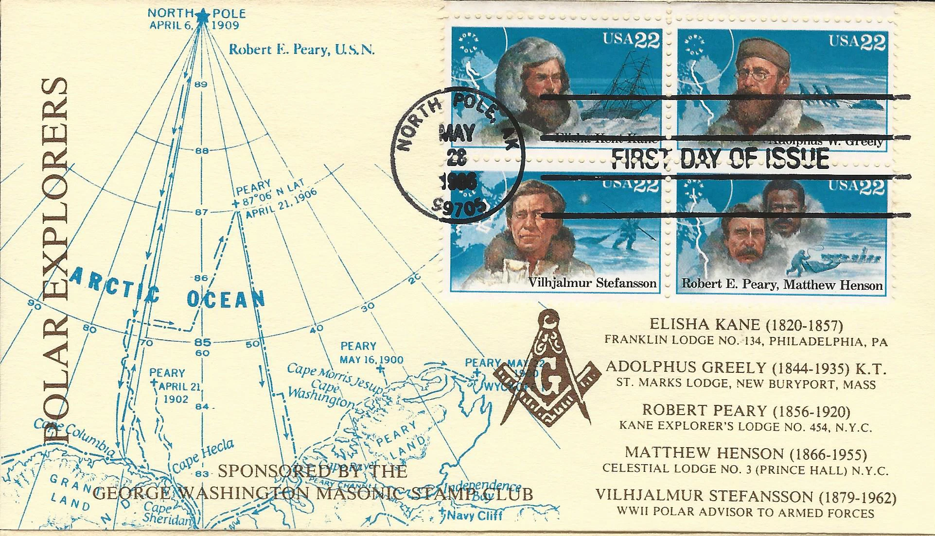 Arctic Map Postmark #1: North Pole, AK —&hellip;