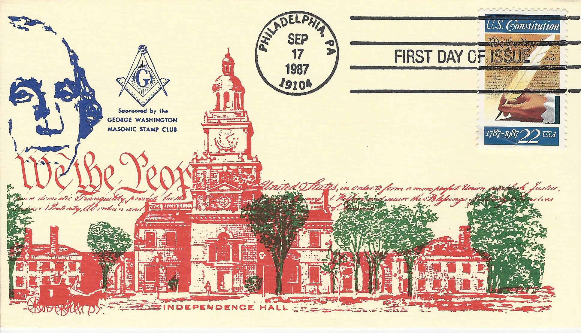 Independence Hall, Philadelphia PA Postmark #1: Philadelphia, PA&hellip;